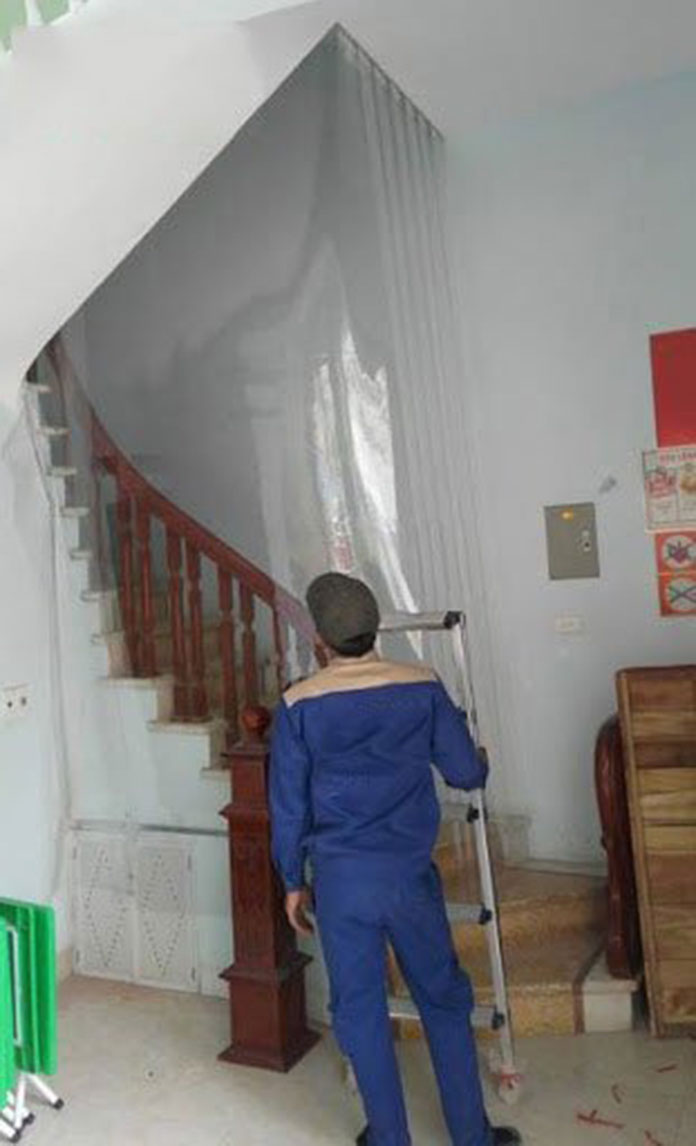 Cản bụi chống côn trùng nhờ rèm PVC